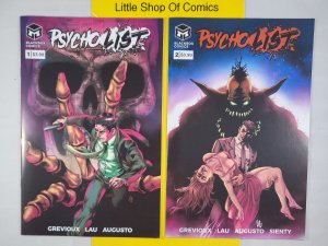 Psycho List #1 2 3 4 5 6 Set 1-6 Blackbox Comics