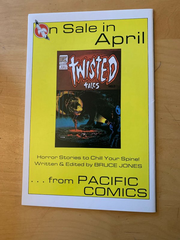 ALIEN WORLDS 2 & 4, SEE PICS FOR GRADE, DAVE STEVENS COVER, PC COMICS 