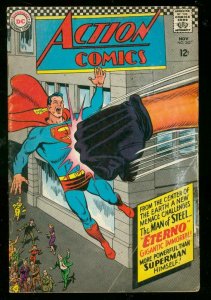 ACTION COMICS #343 1966-SUPERMAN-ETERNO-DC COMIC-ACTION G