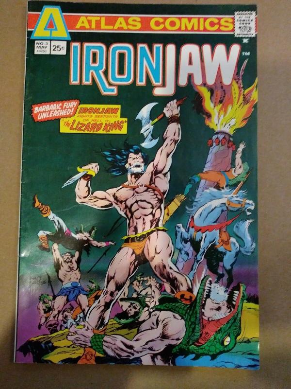 Ironjaw #3 (May 1975, Atlas Comics) Pablo Marcos art 