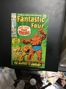 Fantastic Four #107 (1971) high-grade Thing! 1st Buscema FF Wytheville CERT VF-