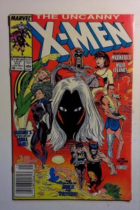 The Uncanny X-Men #253 (1989) Marvel Comics 7.5 VF- Newsstand 1st Print Comic