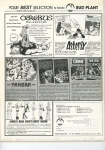 Bizarre Adventures 25  F/VF  1981 Black Widow! 1st Lady Daemon! Gulacy Art!