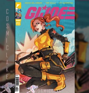 GI JOE #21 QWEK EXCLUSIVE SCARLETT VARIANT LTD 800 PRESALE 4/15☪