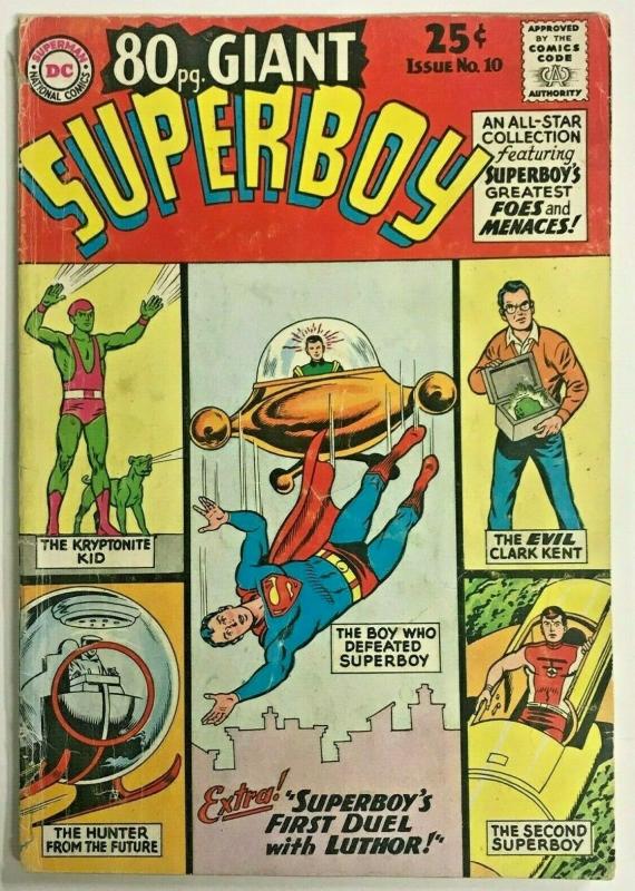 EIGHTY PAGE GIANT#10 VG- 1965  SUPERBOY DC SILVER AGE COMICS