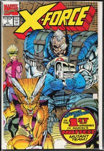 X-Force #1 Second Print Cover (1991) X-Force