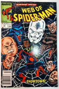 Web of Spider-Man #55 (7.5-NS, 1989) 