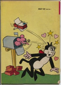 Krazy Kat #1 1963-Dell-1st issue-bizarre humor-VG 