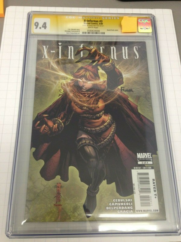 X-Infernus 3 CGC SS 9.4 David Finch