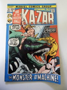 Astonishing Tales #14 (1972) VG/FN Condition