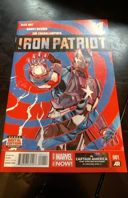 Iron Patriot #1 (2014)1st solo series