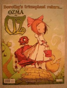 OZMA OF OZ & AVENGERS Promo Poster, 10x13, 2010, Unused, more Promos in store