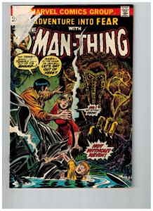 Fear # 18 GD Man-Thing Marvel Comic Book Horror Canning PEDIGREE Collection D11