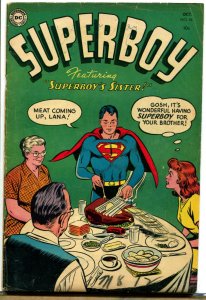 Superboy #36 - Souvenirs - 1954 (Grade 4.5)