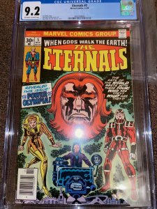 Eternals 5 1976 - Jack Kirby 1st Appearance of Thena Domo CGC Graded 9.2