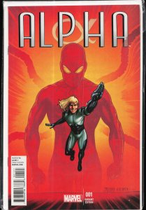 Alpha: Big Time #1 Variant Cover (2013) Alpha