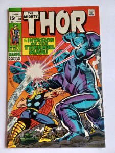 Mighty Thor #170 - 2nd app HIM/Warlock - Kirby - 1969 - VF/NM