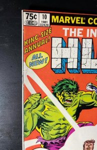 The Incredible Hulk Annual #10 Newsstand Edition (1981)