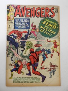 The Avengers #6 (1964) VG Condition