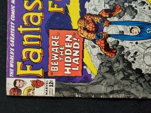 Fantastic Four #47 1st app Maximus Inhumans Lee Kirby 1966 Marvel GD/VG