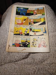 Porky Pig The Lucky Peppermint Mine 1951 #342 Dell Four Color Comics Golden Age