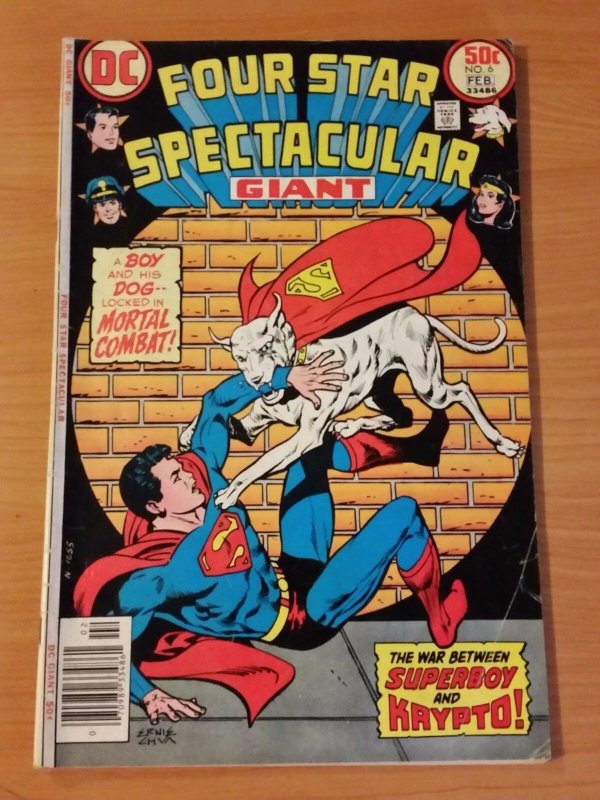 Four Star Spectacular #6 ~ FINE - VERY FINE VF ~ 1977 DC Comics