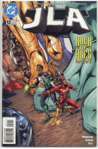 JLA (vol. 1, 1997) # 12 VG/FN (Rock of Ages 3) Morrison/Porter, Luthor/Joker