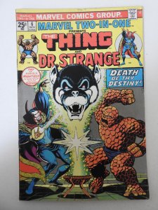 Marvel Two-in-One #6  (1974) VG Condition! MVS intact!