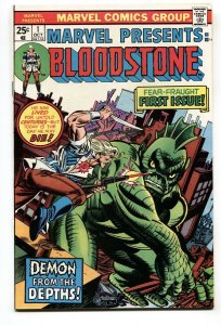 MARVEL PRESENTS  #1 comic book 1975-1ST ISSUE 1ST BLOODSTONE