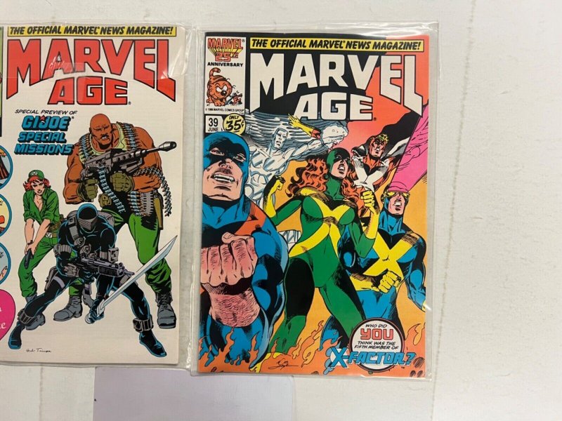 2 Marvel Age Marvel Comic Books # 39 40 Avengers Thor Wolverine 82 JS54