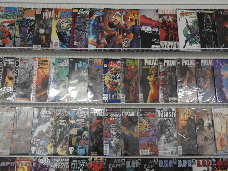 Huge Lot 160+ Comics W/ Punisher, Preacher, Black Panther, +More! Avg VF- Cond!