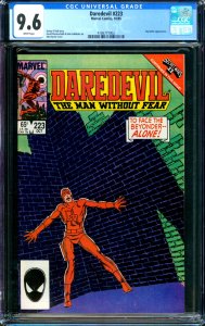 Daredevil #223 John Byrne Cover Marvel Comics 1985 CGC 9.6