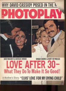 Photoplay-Elvis Presley-Bob Wagner-Natalie Wood-John Wayne-Aug-1972