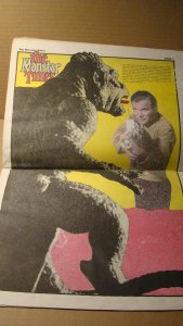 MONSTER TIMES 20 FU MANCHU CUSHING CRYPT DRACULA STAR TREK PLANET APES 