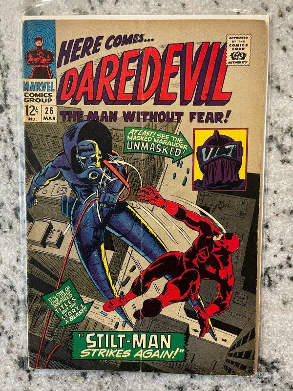Daredevil # 26 VF Marvel Comic Book Stilt-Man Foggy Karen Spider-Man Owl RD1