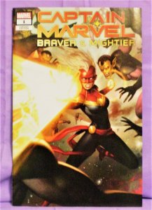 CAPTAIN MARVEL Braver & Mightier #1 Exclusive Cover (Marvel 2019)