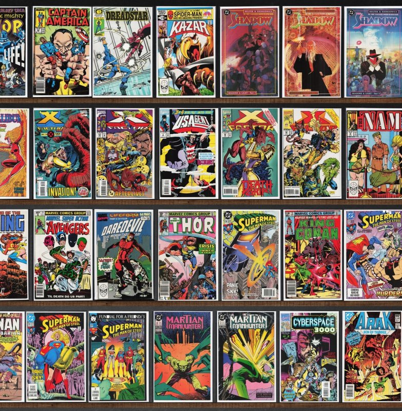 Huge Lot 140+ Comics with Captain America, X-Factor, King Conan & More!