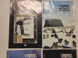 4 Cerebus Aardvark Vanaheim Comic Books #14 15 16 17 Mothers Daughters 67 LP4