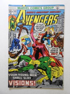 The Avengers #113 (1973) Great Read! Beautiful VF Condition!