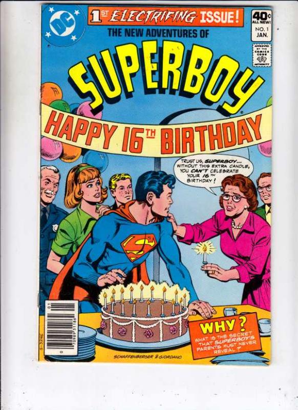 New Adventures of Superboy #1 (Jan-80) NM- High-Grade Superboy