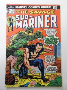 Sub-Mariner #72 (1974) FN Condition! MVS intact!