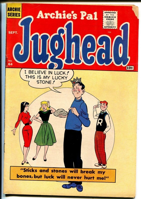 Archie's Pal Jughead #64 1960-MLJ-Betty-Veronica-VG