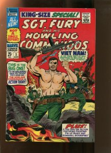 SGT FURY KING SIZE SPECIAL #3 (6.5) VALOR AND THE VICTORY! 1967