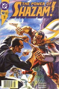 POWER OF SHAZAM (1995 Series) #12 NEWSSTAND Near Mint Comics Book