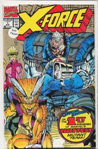 X-Force #1 Second Print Cover (1991) X-Force