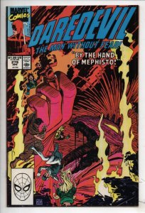 DAREDEVIL #279 NM-  Murdock, Man without Fear, Mephisto,1964 1990, Marvel