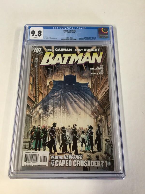 Batman 686 Cgc 9.8 White Pages Dc Comics