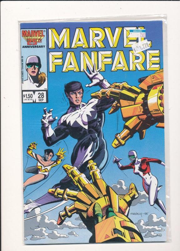 Marvel Comics SET of 6 #26-#31 MARVEL FANFARE FINE/VERY FINE (SIC305)