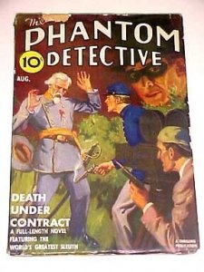 PULP:  PHANTOM DETECTIVE-AUG 1939 VG