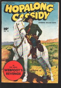 Hopalong Cassidy #16  1948 - Fawcett  -VF- - Comic Book